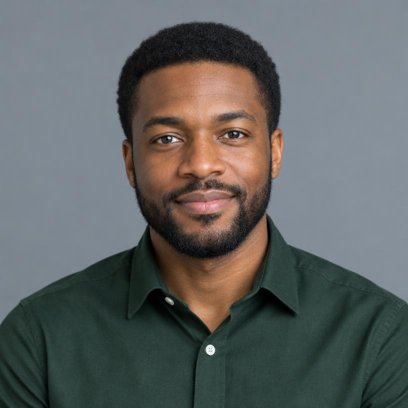 Marcus Reed, fictional trader portrait