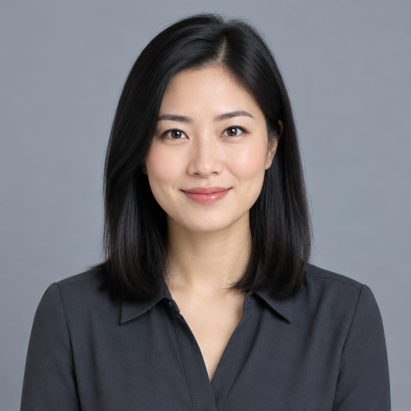 Sarah Chen, fictional trader portrait
